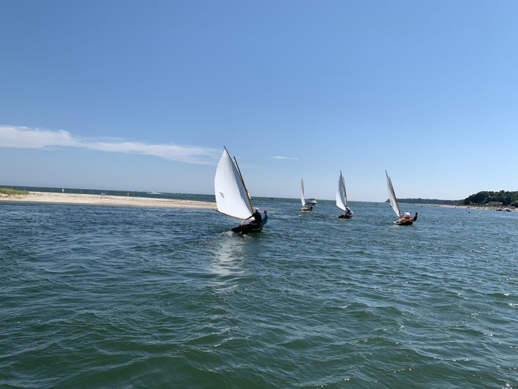 People sailing on Nantucket Sound