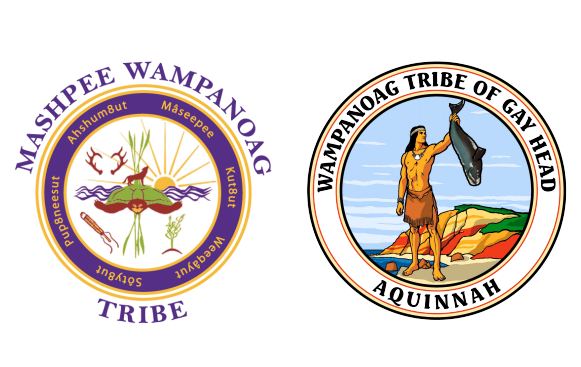 Mashpee and Aquinnah Wampanoag logos