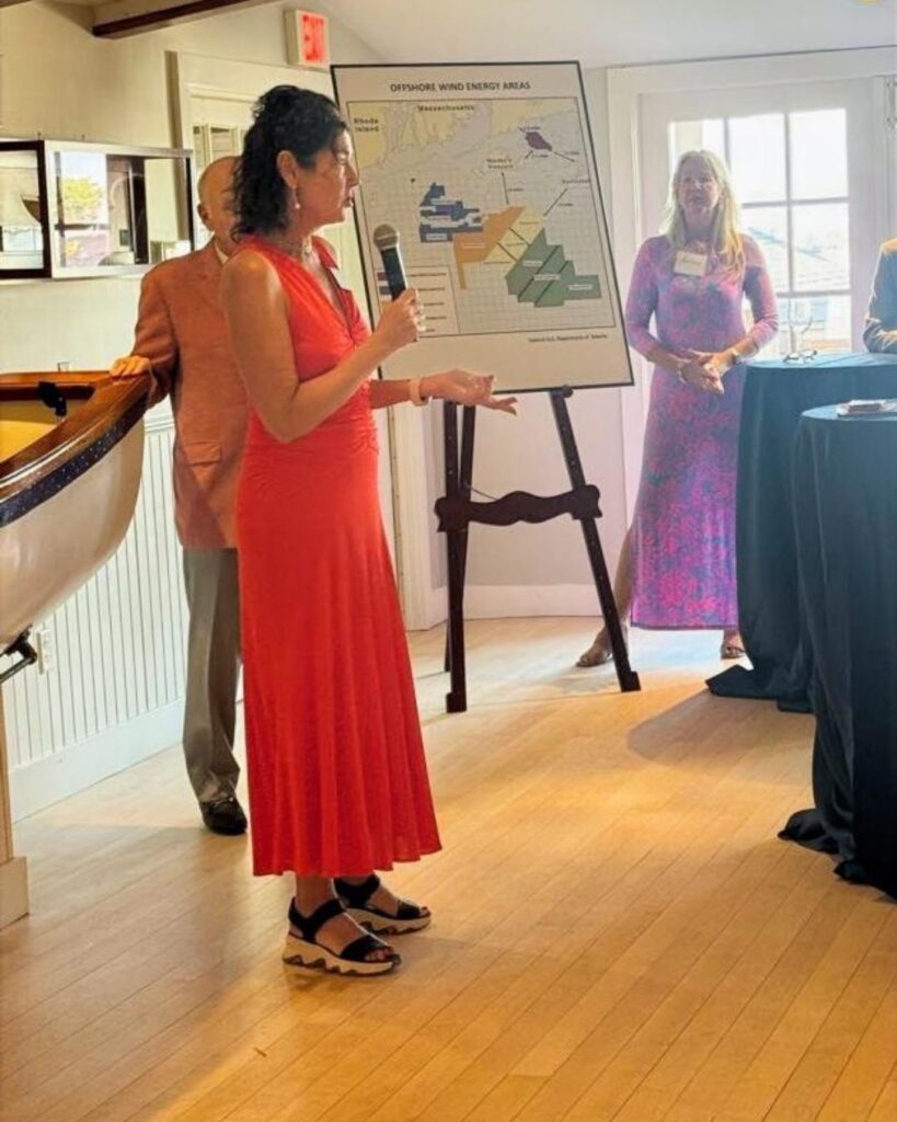 Alliance President Audra Parker gives update on our efforts to designate the Sound as a National Historic Landmark.